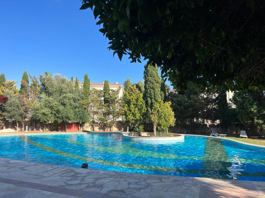 Cozy Apartment In Paphos Beautiful Complex Exteriör bild